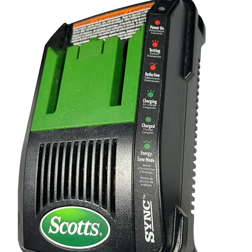 Scotts Sync S200 Battery Charger - Tested & Working